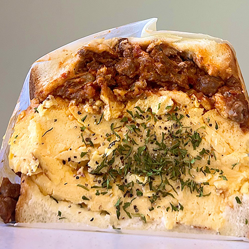 社長たちのサンドイッチ